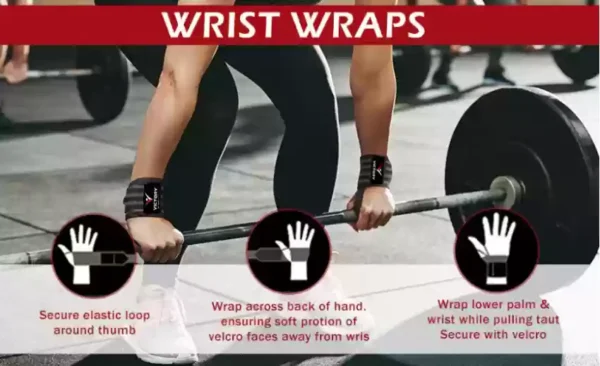 Victory Wrap Gym & Fitness Gloves - Image 4