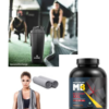 High-Calorie Mass Gainer / Durable Shaker Bottle / Quick-Dry Towel